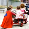 Kids on Tricycle